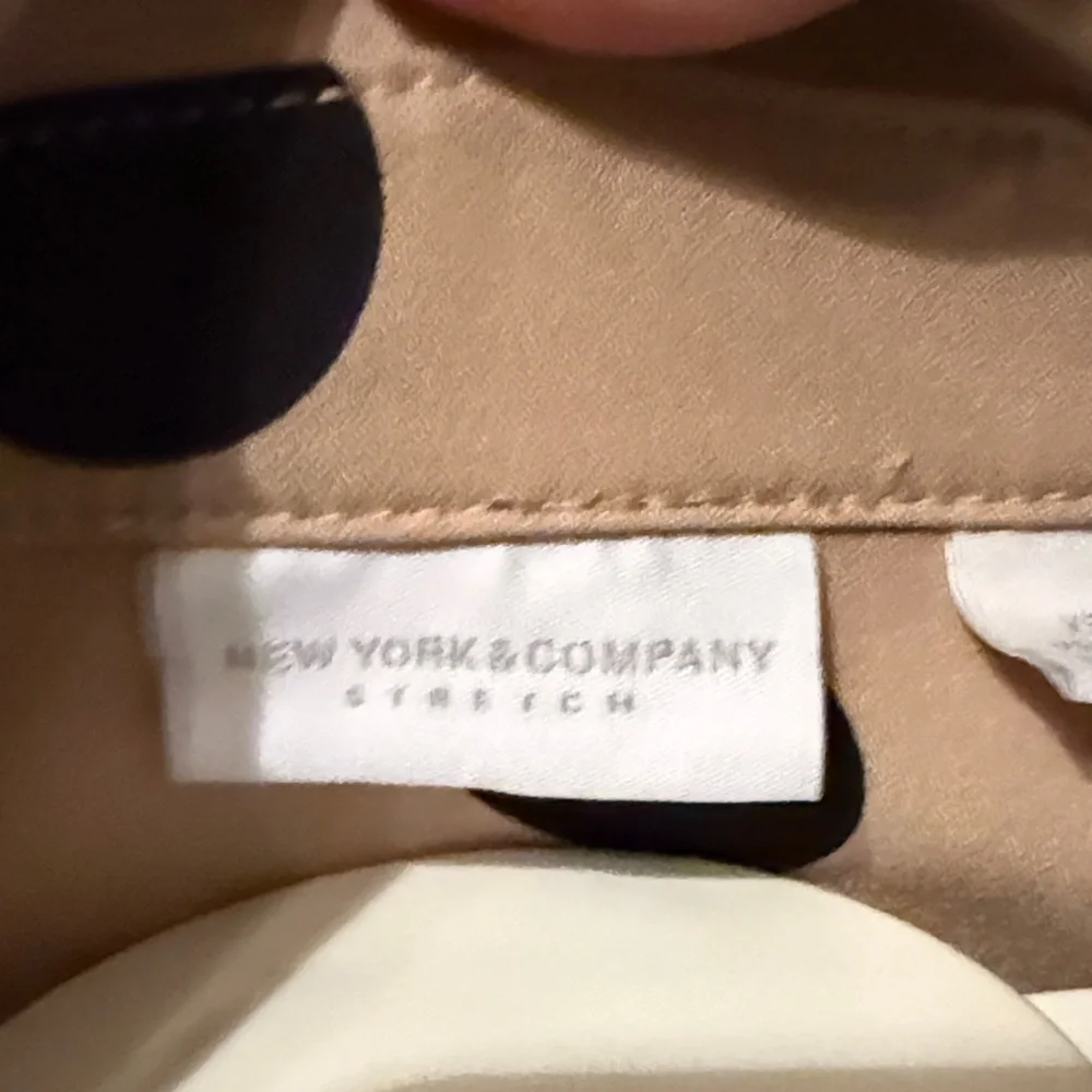 New York &‎ Company  Dress with Black Polka Dots- worn a few times